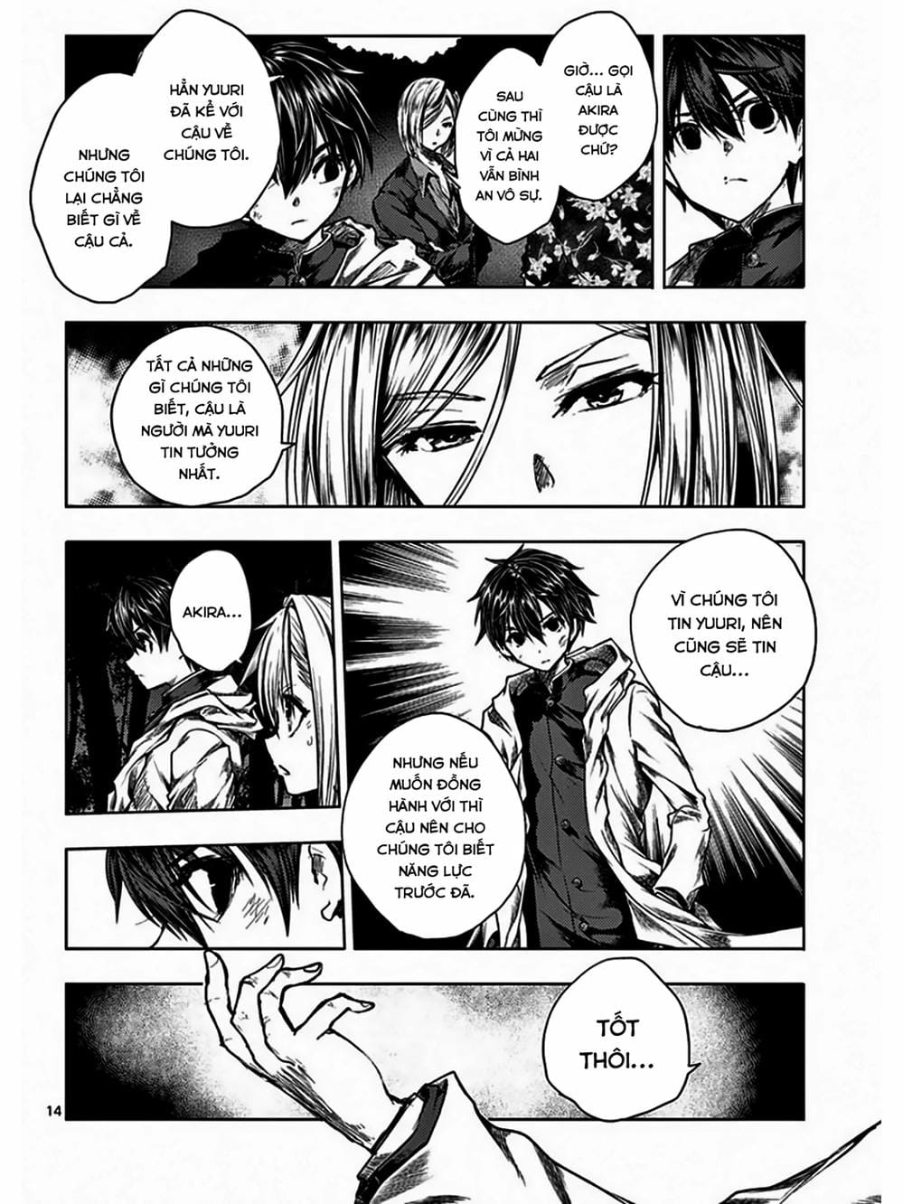 Truyện Tranh Trò Chơi Sinh Tồn - Deatte 5 Byou De Battle trang 3