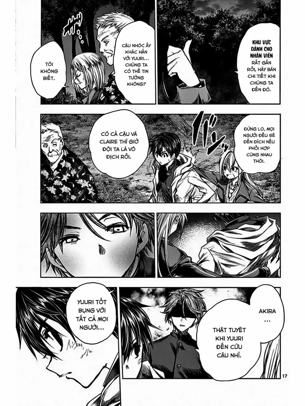 Truyện Tranh Trò Chơi Sinh Tồn - Deatte 5 Byou De Battle trang 3