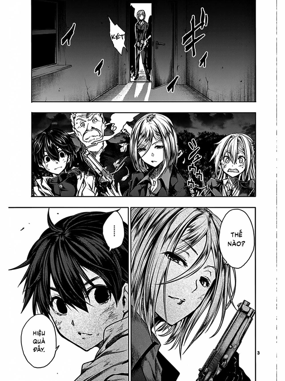 Truyện Tranh Trò Chơi Sinh Tồn - Deatte 5 Byou De Battle trang 3