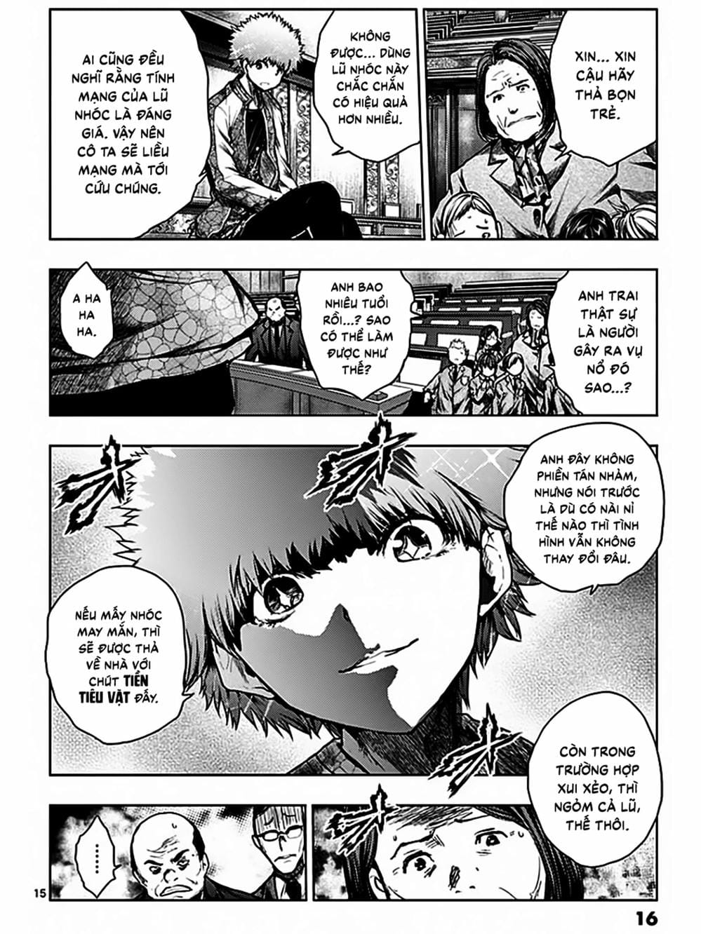 Truyện Tranh Trò Chơi Sinh Tồn - Deatte 5 Byou De Battle trang 3