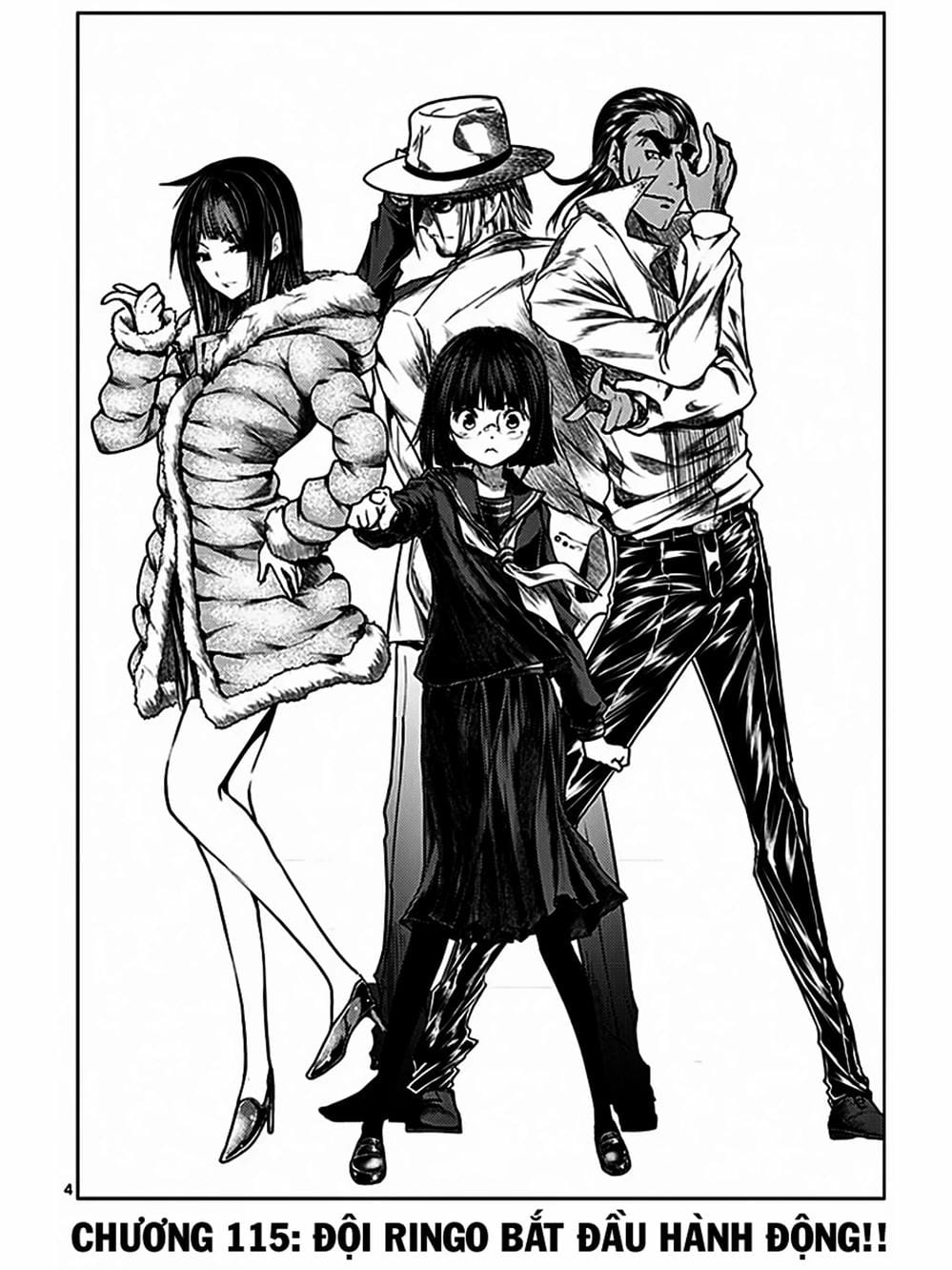 Truyện Tranh Trò Chơi Sinh Tồn - Deatte 5 Byou De Battle trang 3