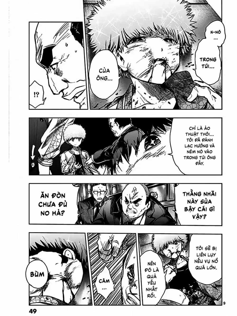 Truyện Tranh Trò Chơi Sinh Tồn - Deatte 5 Byou De Battle trang 3