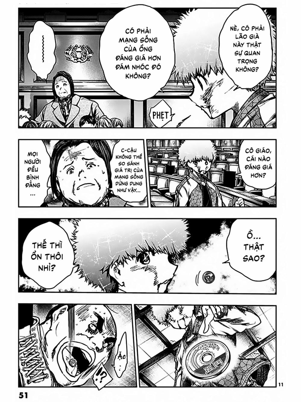 Truyện Tranh Trò Chơi Sinh Tồn - Deatte 5 Byou De Battle trang 3