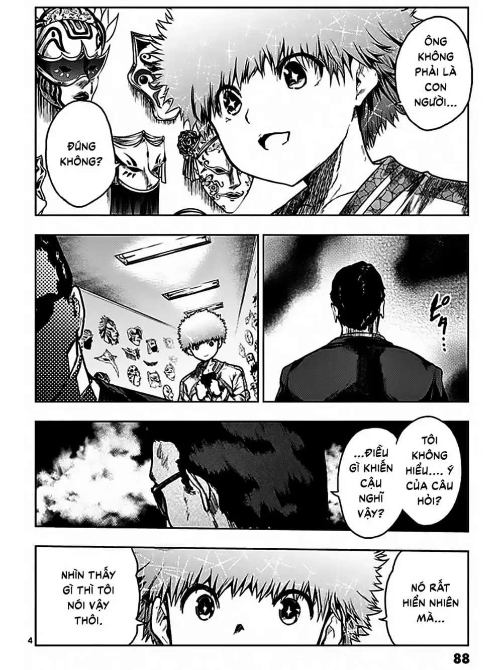 Truyện Tranh Trò Chơi Sinh Tồn - Deatte 5 Byou De Battle trang 3