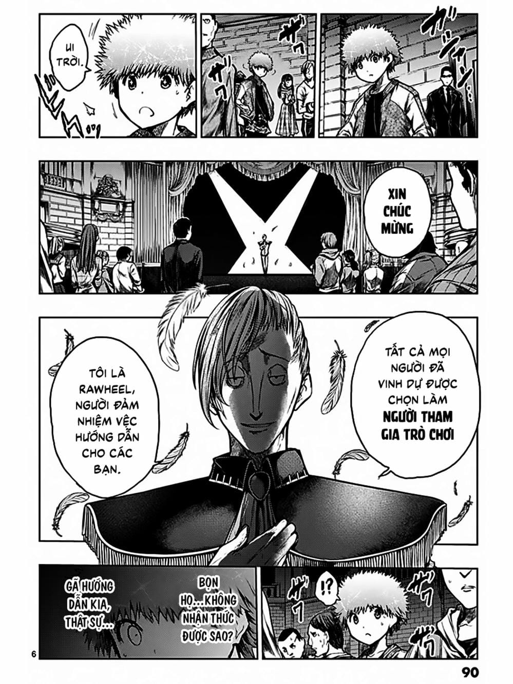 Truyện Tranh Trò Chơi Sinh Tồn - Deatte 5 Byou De Battle trang 3