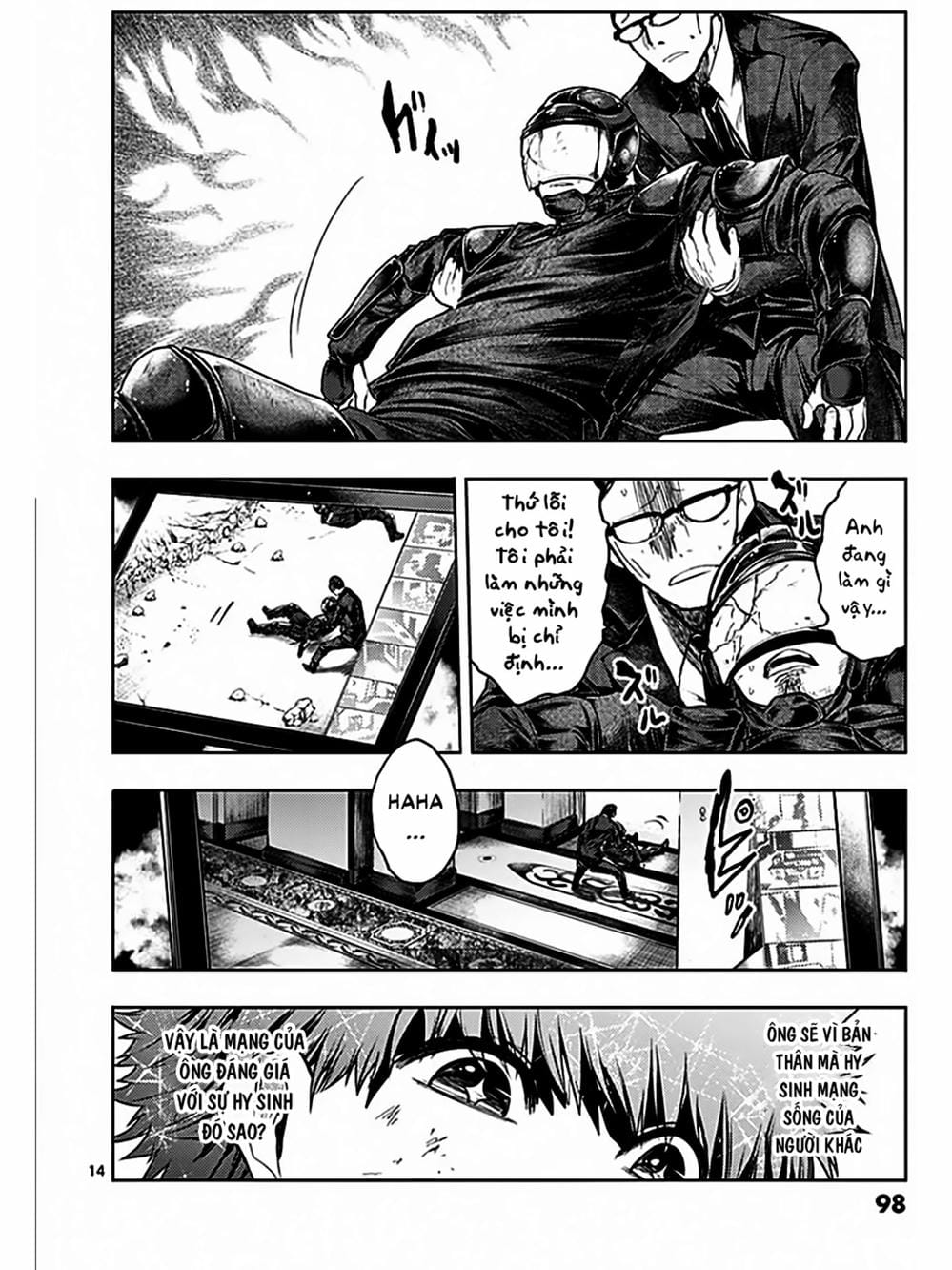 Truyện Tranh Trò Chơi Sinh Tồn - Deatte 5 Byou De Battle trang 3