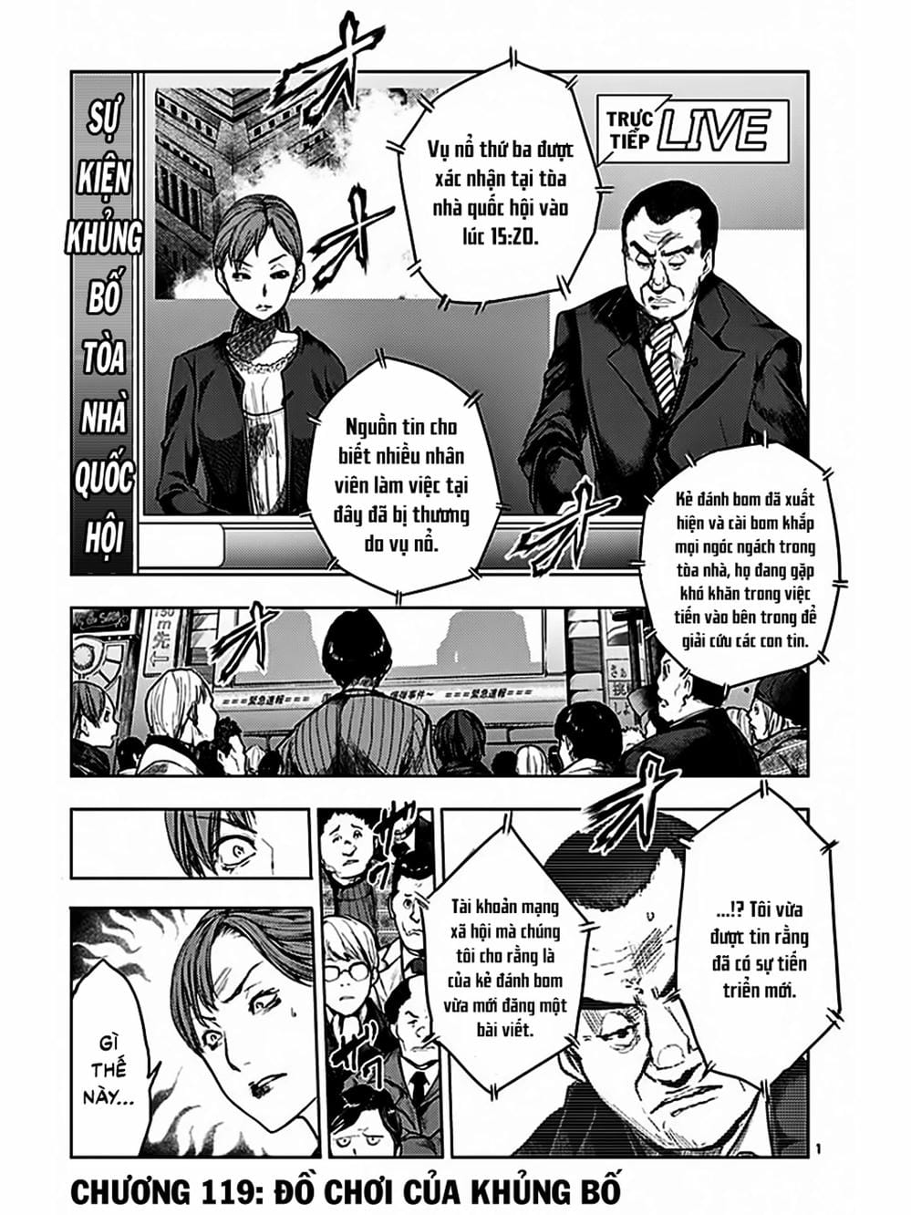 Truyện Tranh Trò Chơi Sinh Tồn - Deatte 5 Byou De Battle trang 3