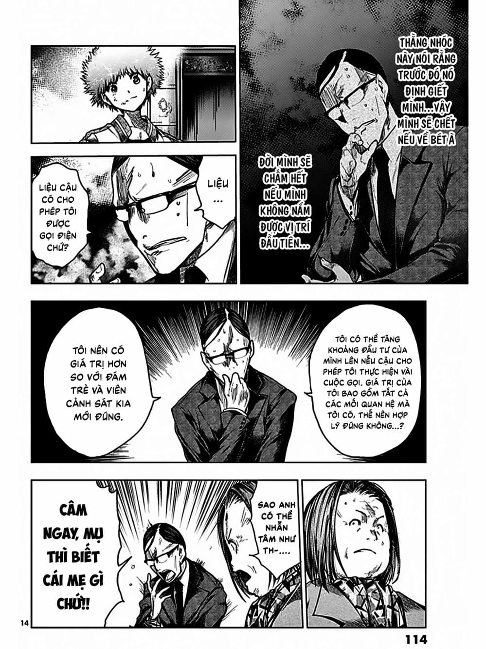 Truyện Tranh Trò Chơi Sinh Tồn - Deatte 5 Byou De Battle trang 3