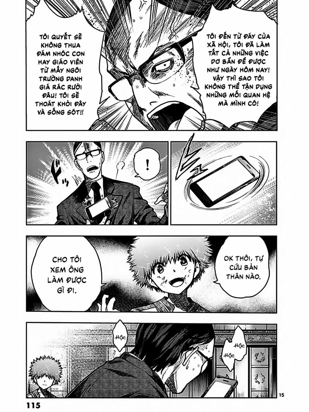 Truyện Tranh Trò Chơi Sinh Tồn - Deatte 5 Byou De Battle trang 3