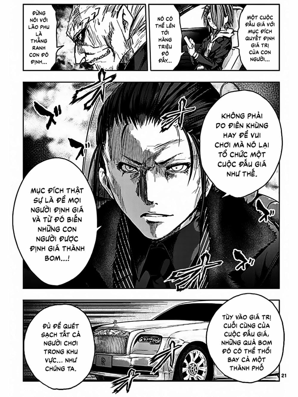 Truyện Tranh Trò Chơi Sinh Tồn - Deatte 5 Byou De Battle trang 3