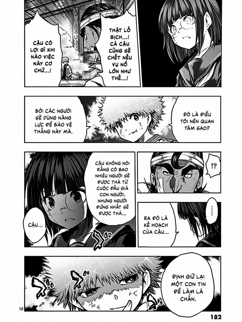 Truyện Tranh Trò Chơi Sinh Tồn - Deatte 5 Byou De Battle trang 3