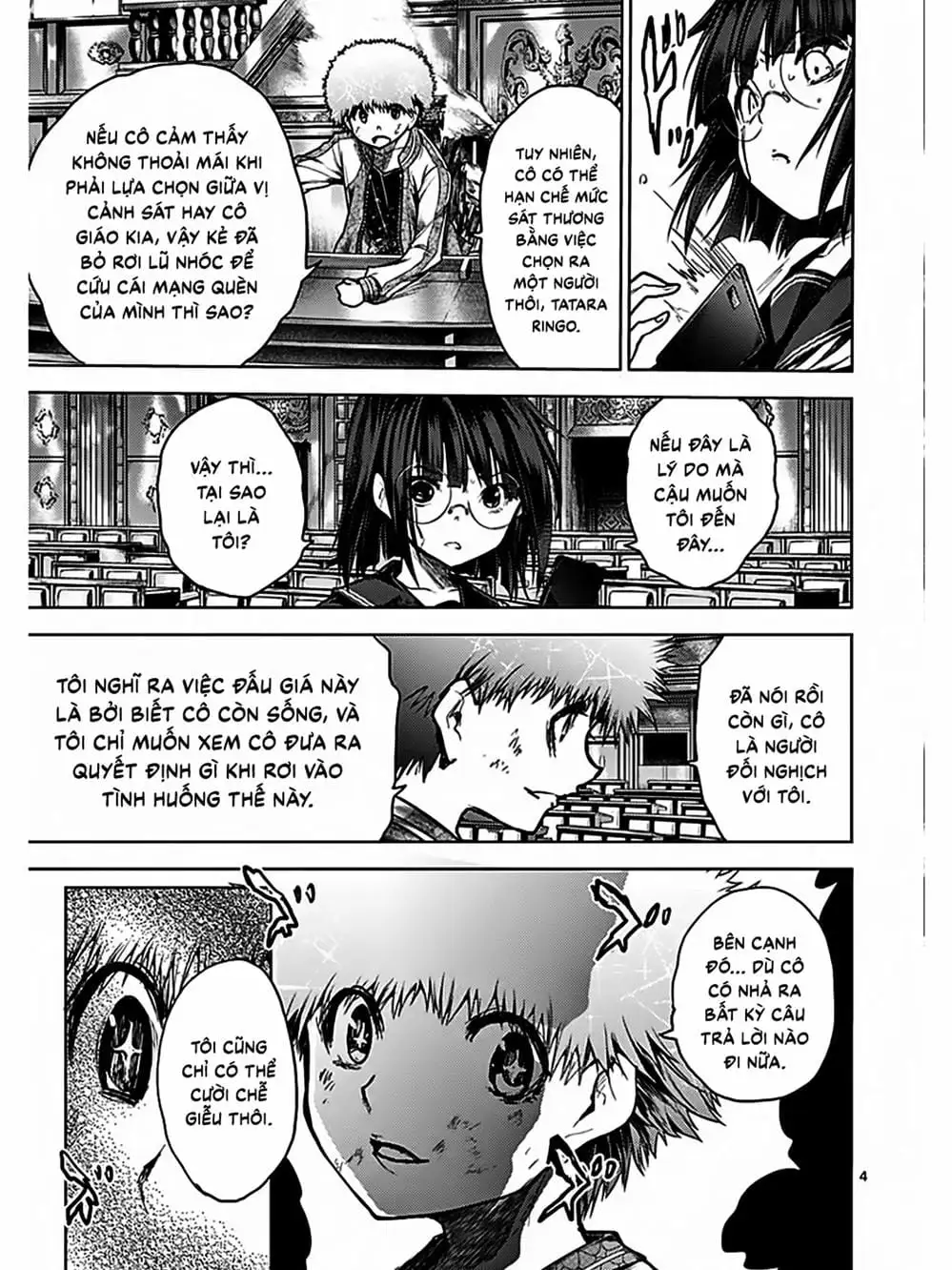 Truyện Tranh Trò Chơi Sinh Tồn - Deatte 5 Byou De Battle trang 3