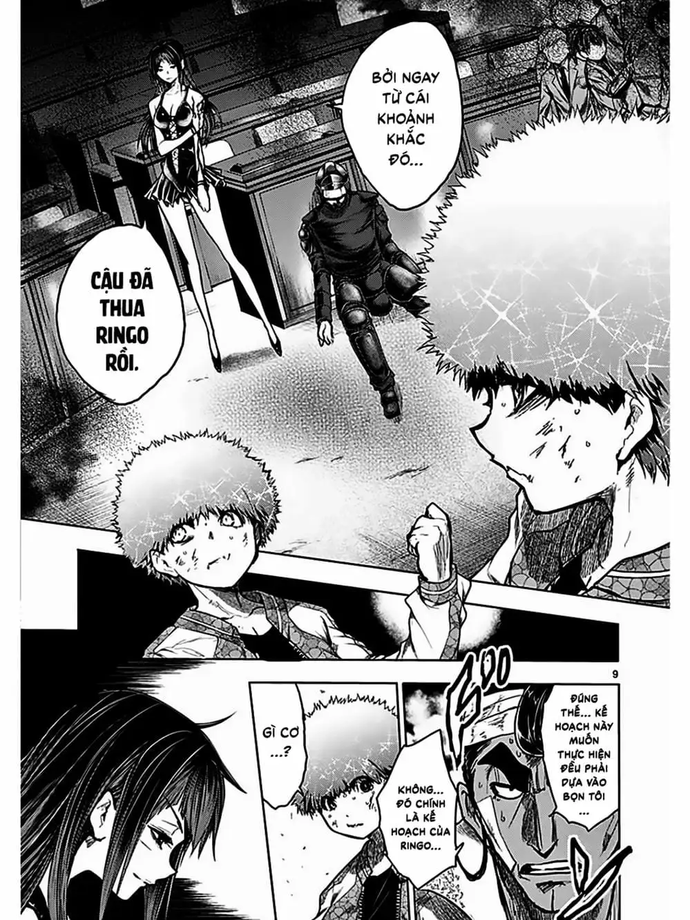 Truyện Tranh Trò Chơi Sinh Tồn - Deatte 5 Byou De Battle trang 3