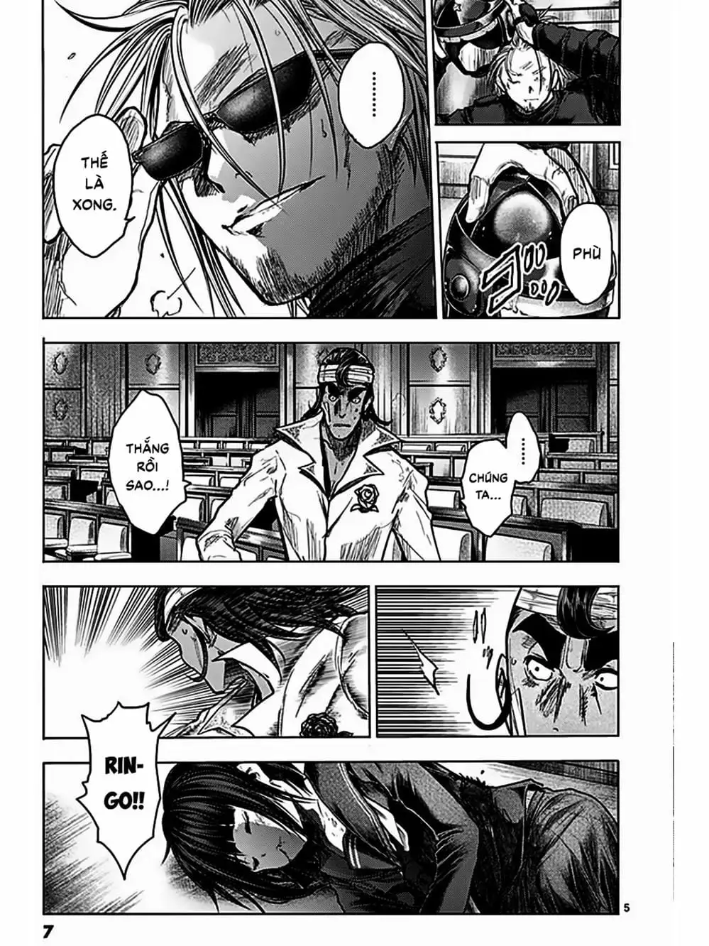 Truyện Tranh Trò Chơi Sinh Tồn - Deatte 5 Byou De Battle trang 3