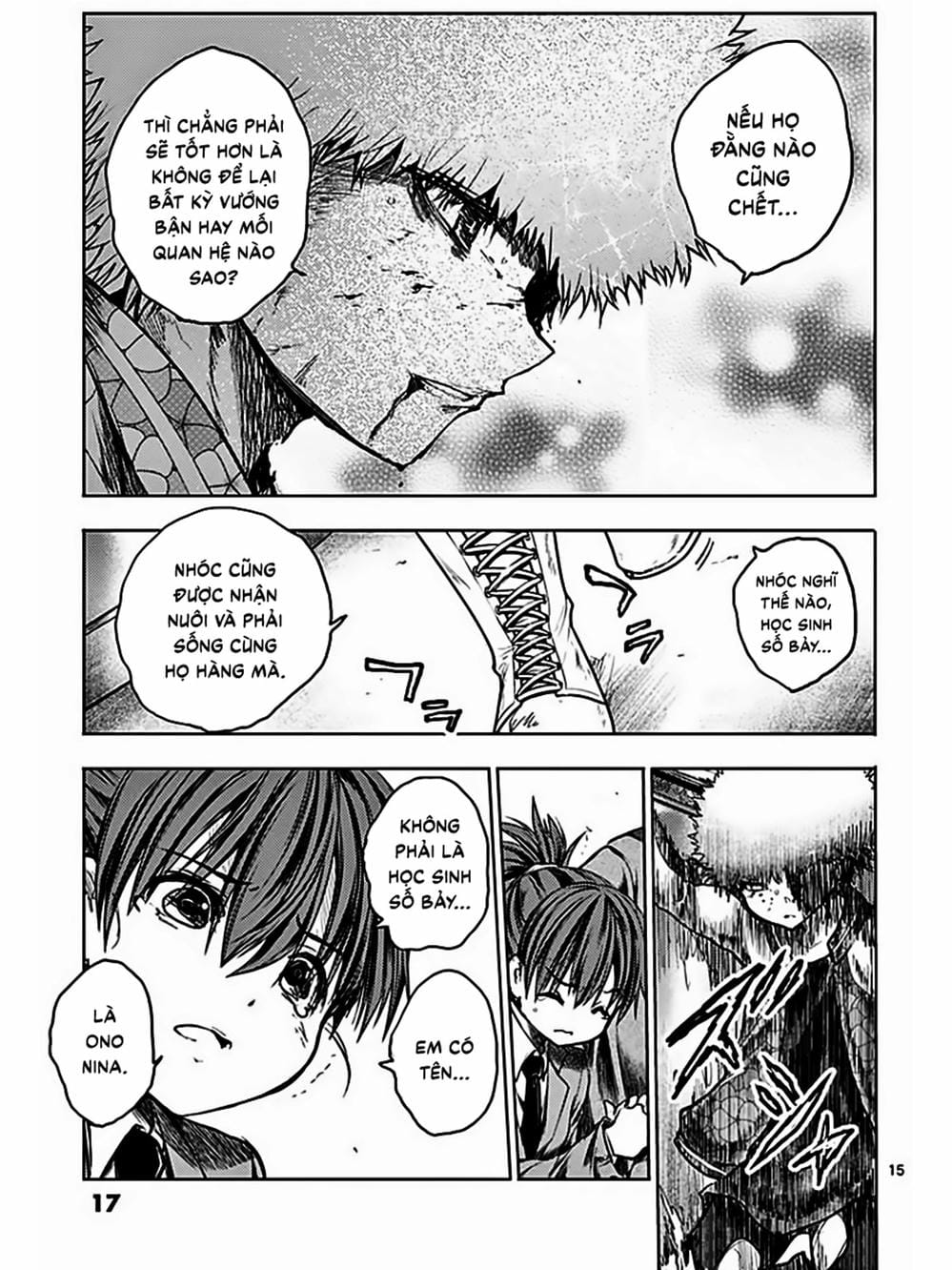 Truyện Tranh Trò Chơi Sinh Tồn - Deatte 5 Byou De Battle trang 3