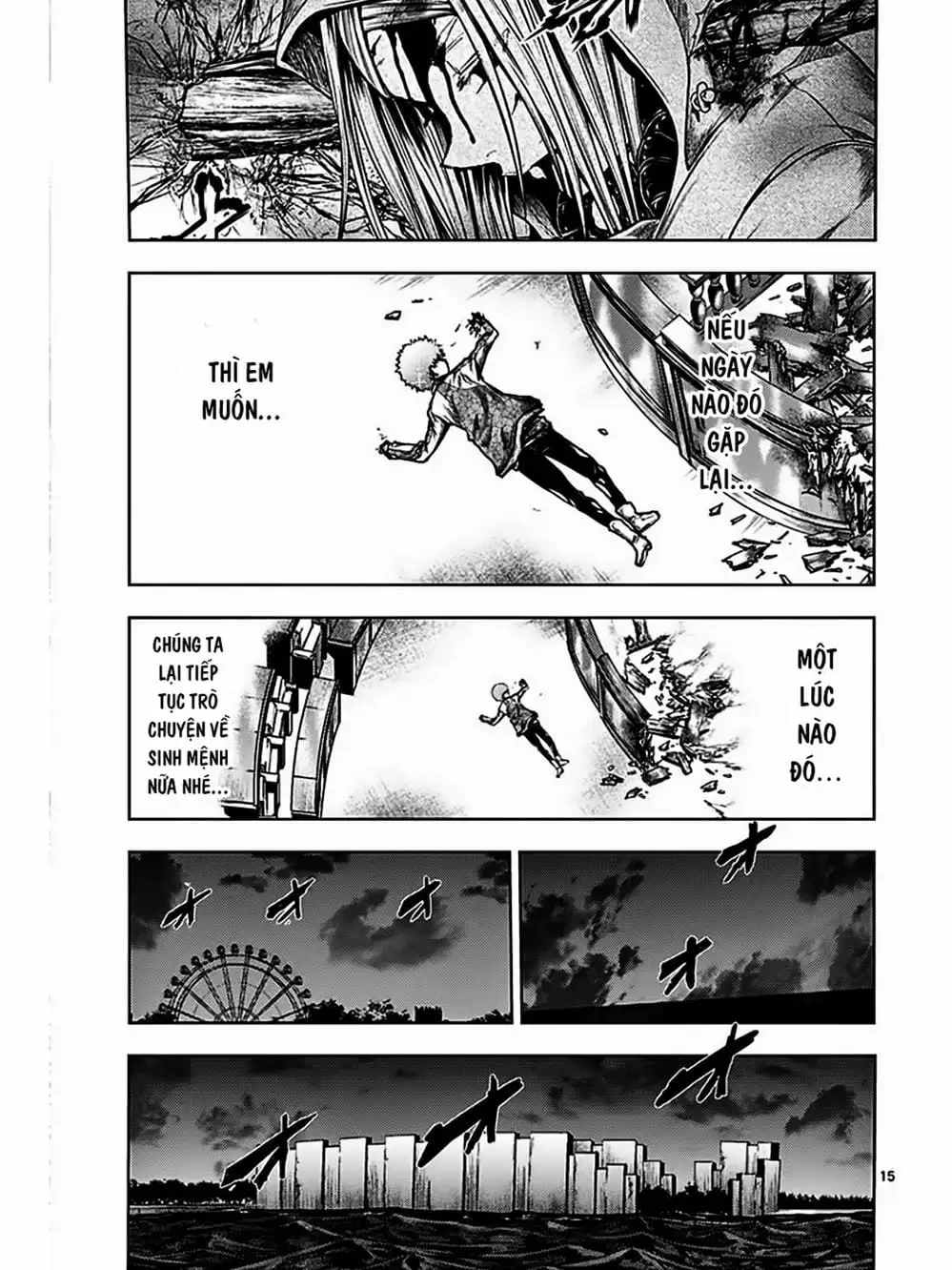 Truyện Tranh Trò Chơi Sinh Tồn - Deatte 5 Byou De Battle trang 3