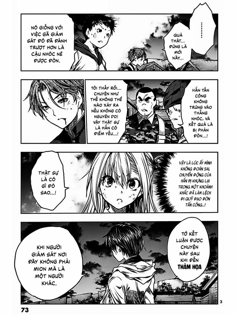 Truyện Tranh Trò Chơi Sinh Tồn - Deatte 5 Byou De Battle trang 3