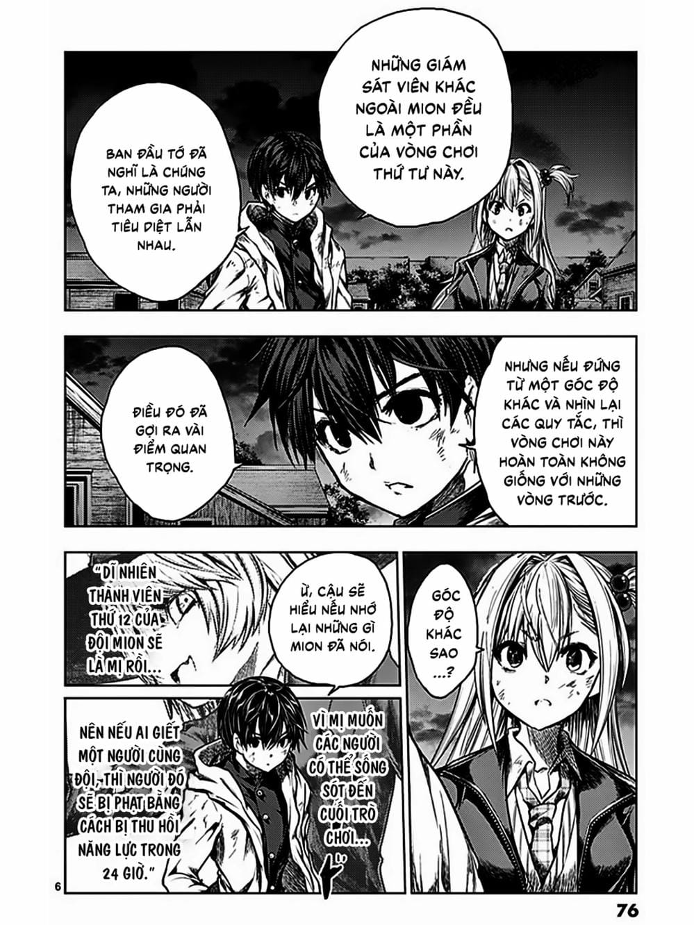 Truyện Tranh Trò Chơi Sinh Tồn - Deatte 5 Byou De Battle trang 3