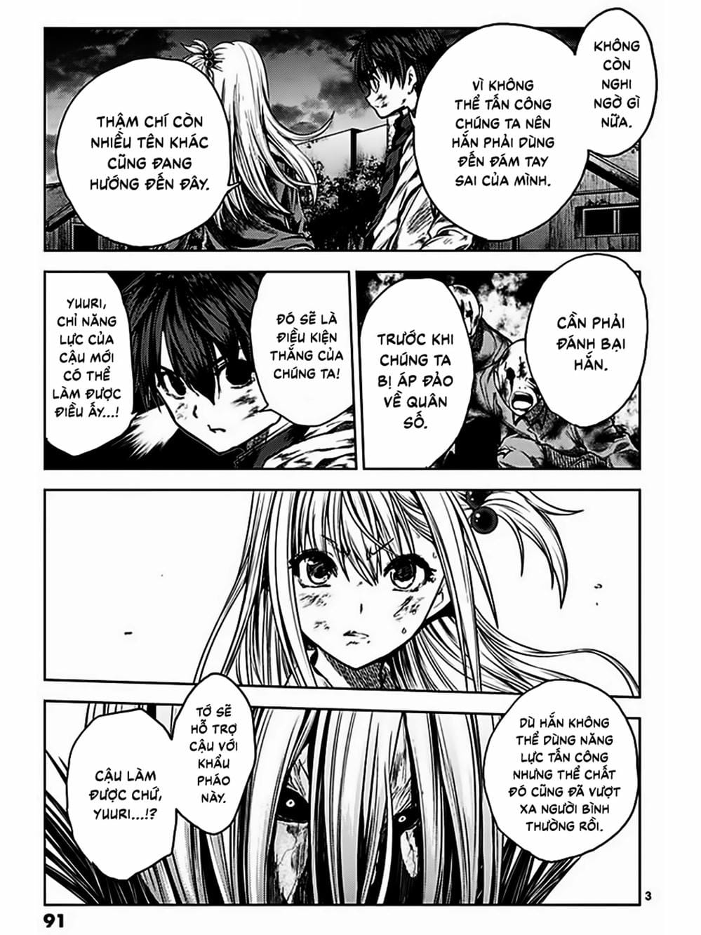 Truyện Tranh Trò Chơi Sinh Tồn - Deatte 5 Byou De Battle trang 3