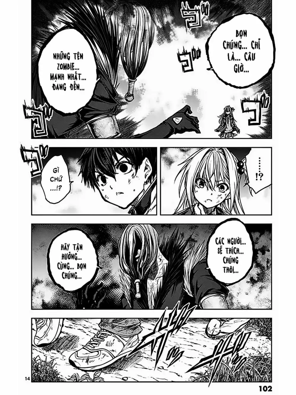 Truyện Tranh Trò Chơi Sinh Tồn - Deatte 5 Byou De Battle trang 3