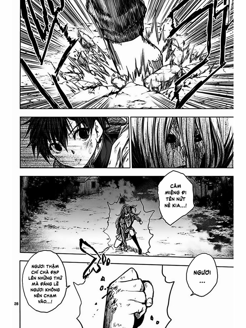 Truyện Tranh Trò Chơi Sinh Tồn - Deatte 5 Byou De Battle trang 3