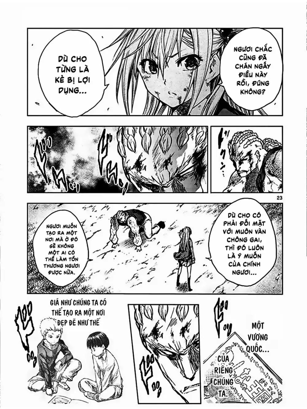 Truyện Tranh Trò Chơi Sinh Tồn - Deatte 5 Byou De Battle trang 3