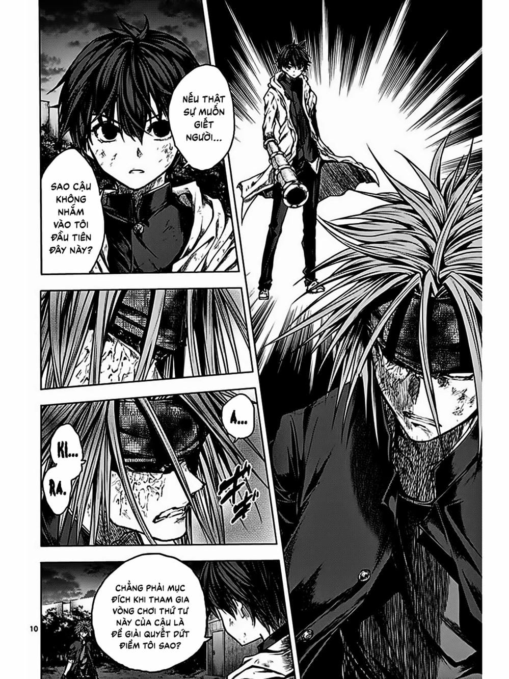 Truyện Tranh Trò Chơi Sinh Tồn - Deatte 5 Byou De Battle trang 3