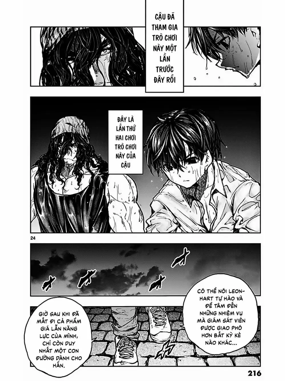 Truyện Tranh Trò Chơi Sinh Tồn - Deatte 5 Byou De Battle trang 3