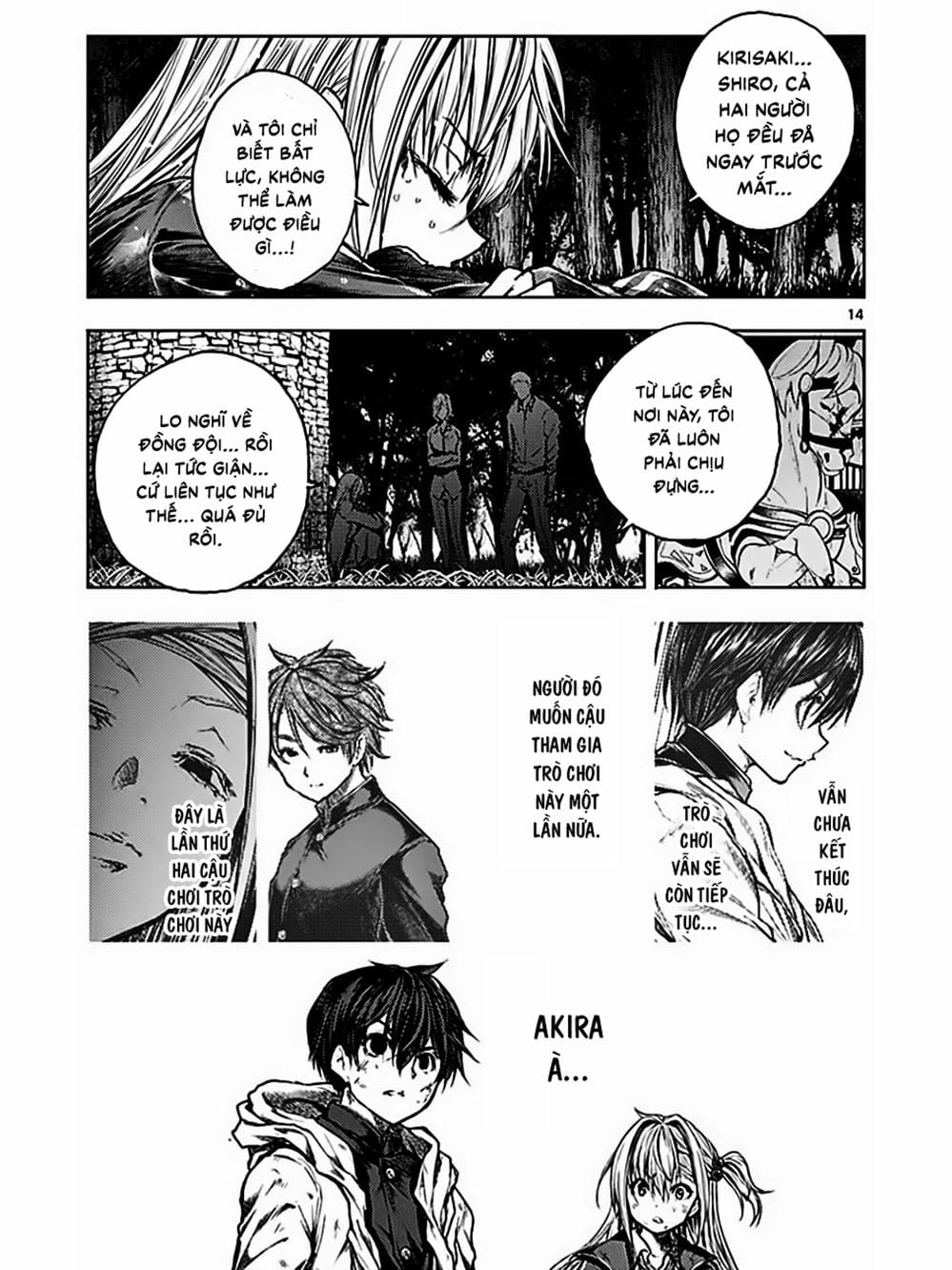 Truyện Tranh Trò Chơi Sinh Tồn - Deatte 5 Byou De Battle trang 3