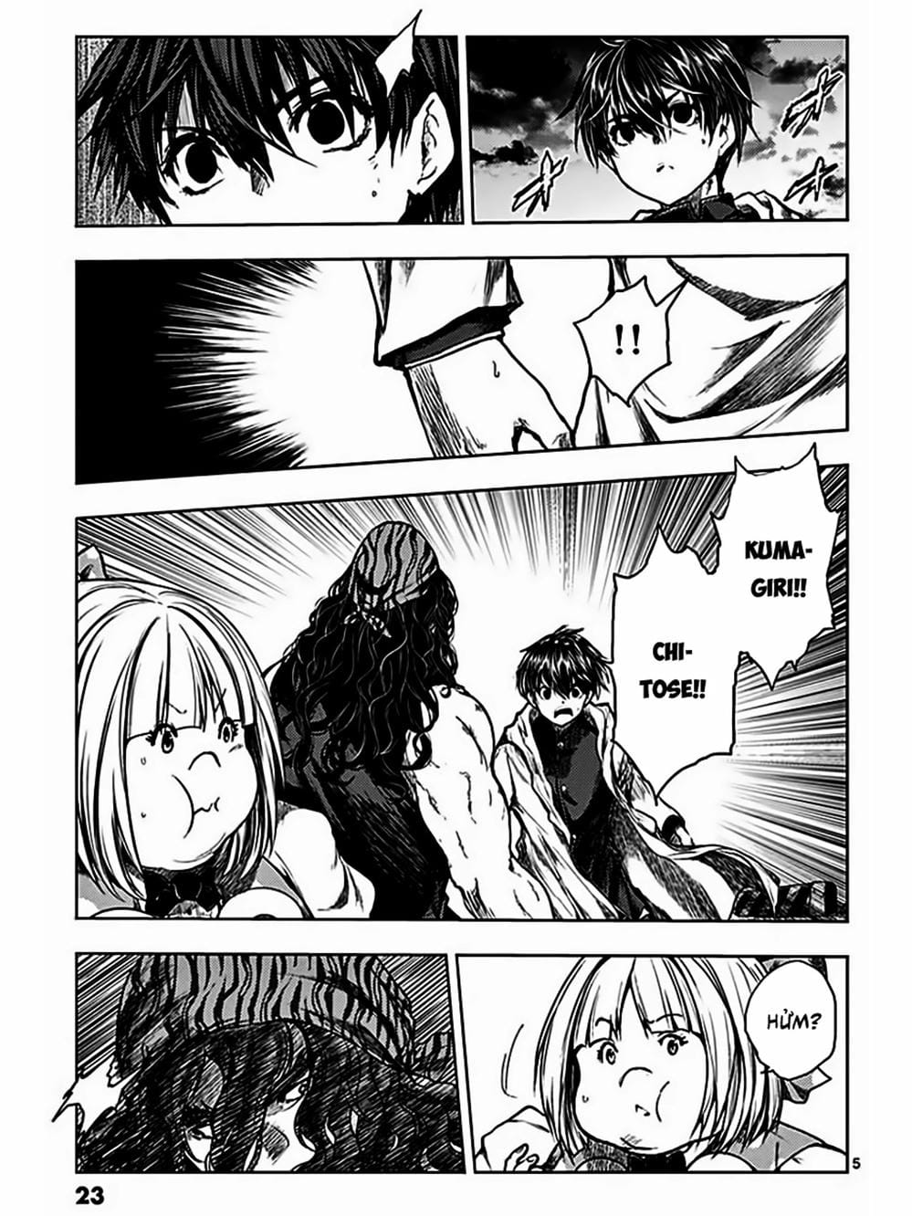 Truyện Tranh Trò Chơi Sinh Tồn - Deatte 5 Byou De Battle trang 3