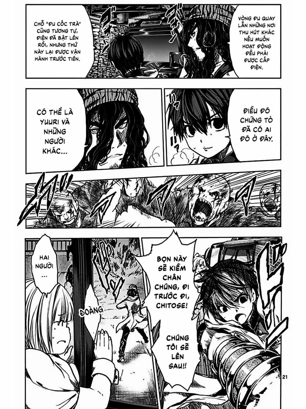 Truyện Tranh Trò Chơi Sinh Tồn - Deatte 5 Byou De Battle trang 3