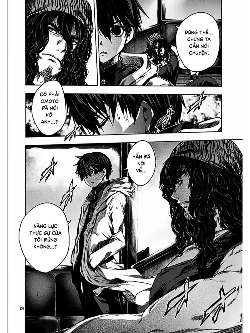 Truyện Tranh Trò Chơi Sinh Tồn - Deatte 5 Byou De Battle trang 3