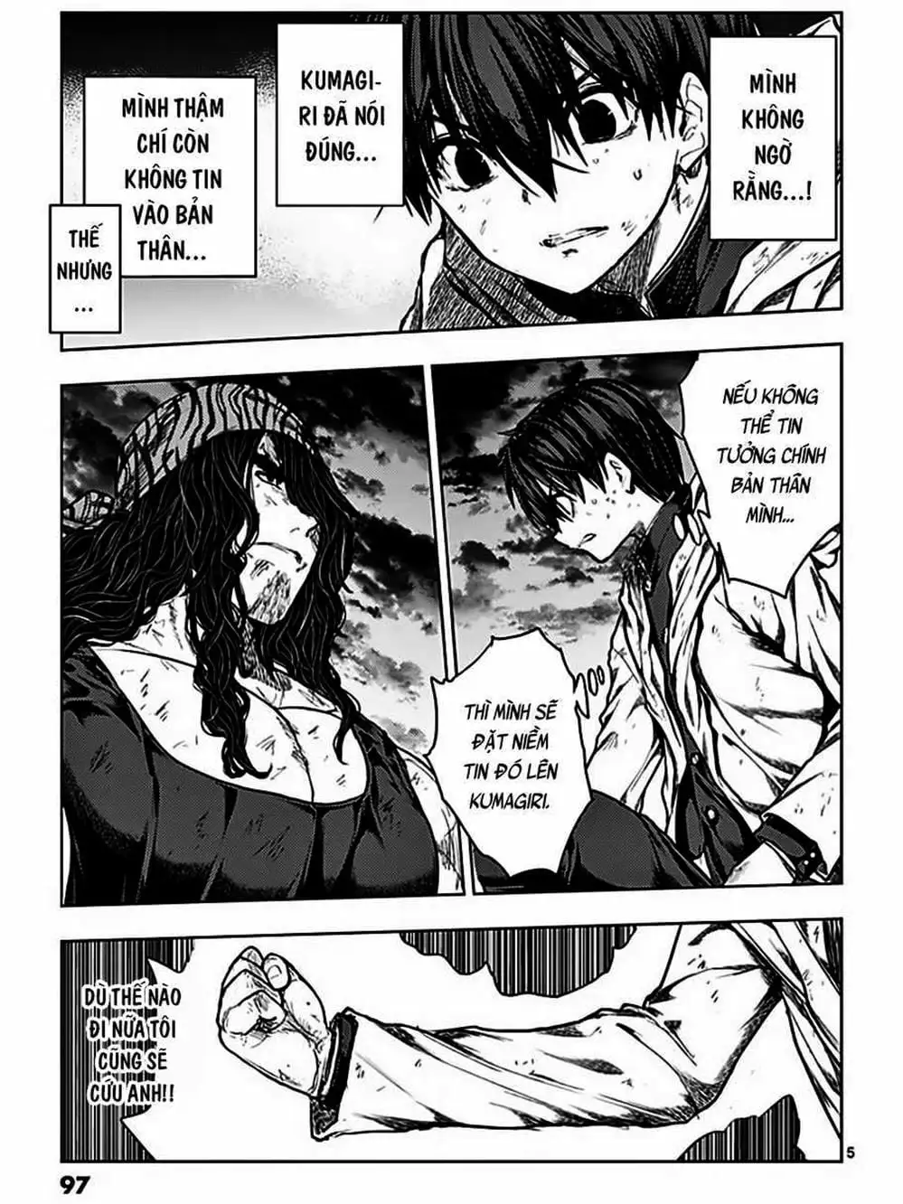 Truyện Tranh Trò Chơi Sinh Tồn - Deatte 5 Byou De Battle trang 3