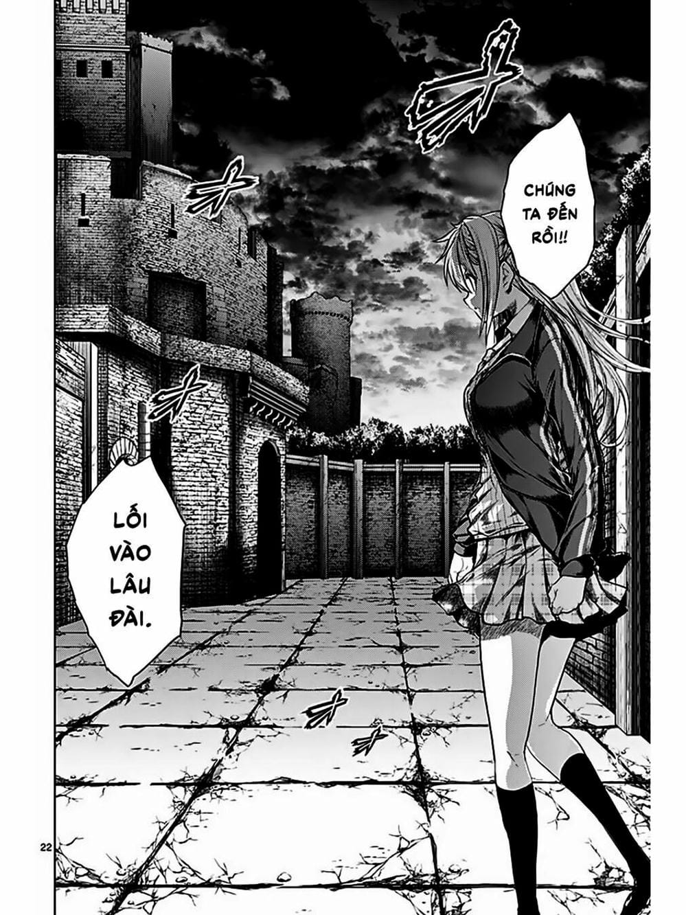 Truyện Tranh Trò Chơi Sinh Tồn - Deatte 5 Byou De Battle trang 3