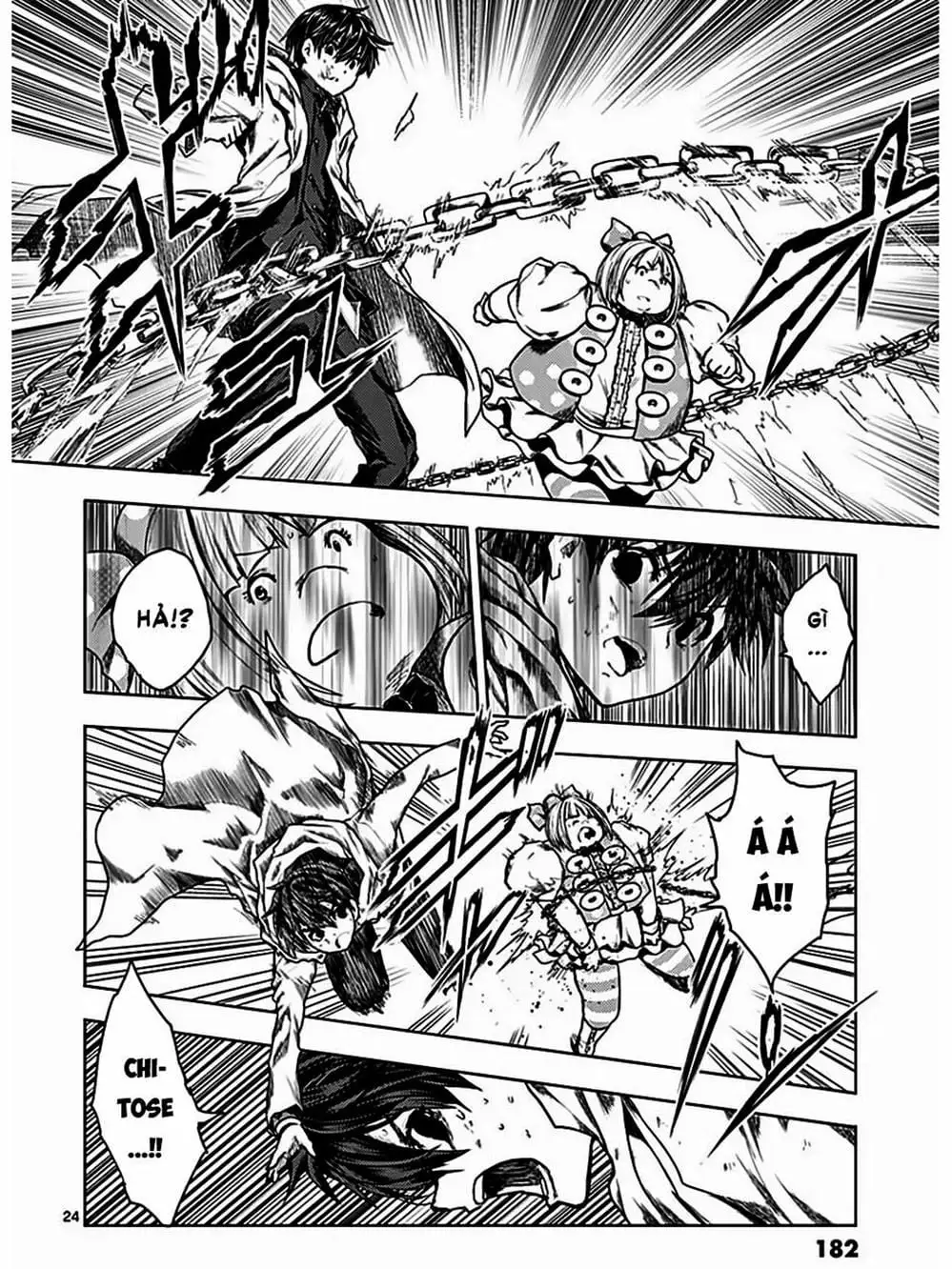 Truyện Tranh Trò Chơi Sinh Tồn - Deatte 5 Byou De Battle trang 3