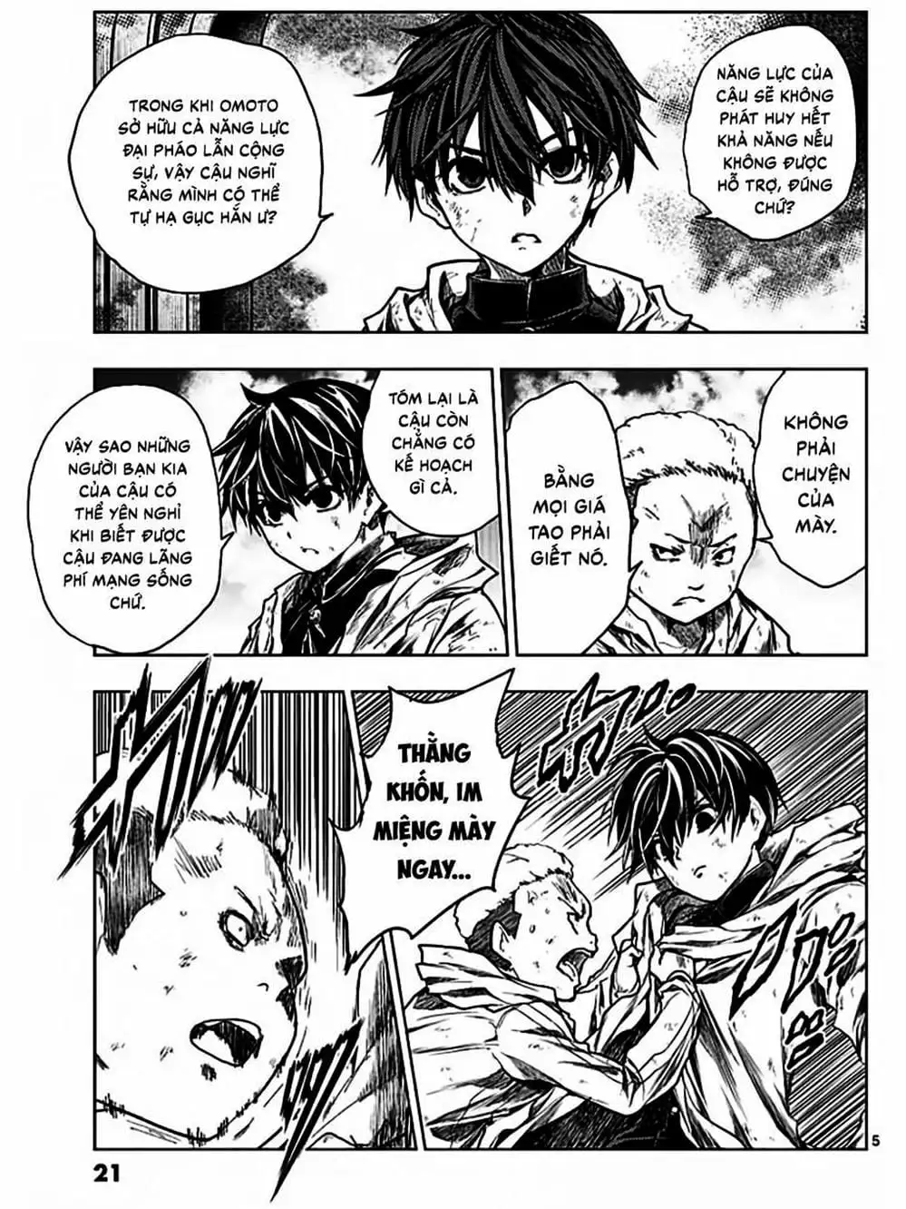 Truyện Tranh Trò Chơi Sinh Tồn - Deatte 5 Byou De Battle trang 3