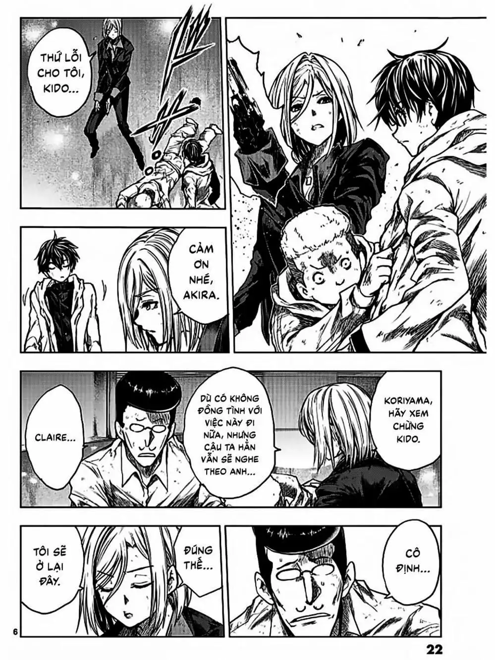 Truyện Tranh Trò Chơi Sinh Tồn - Deatte 5 Byou De Battle trang 3