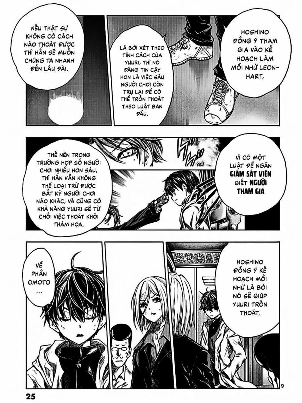 Truyện Tranh Trò Chơi Sinh Tồn - Deatte 5 Byou De Battle trang 3