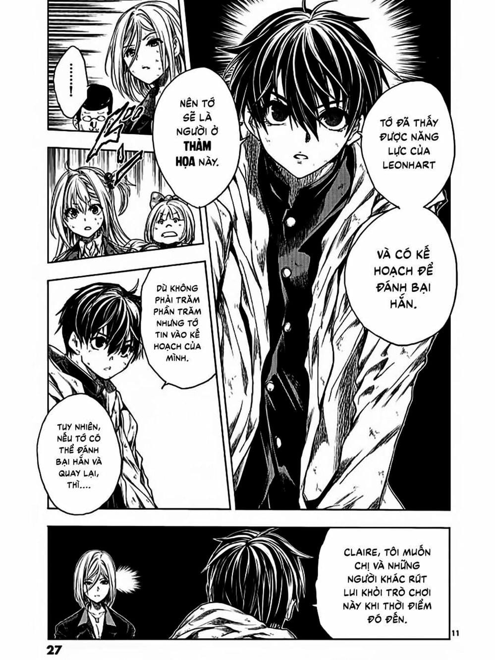 Truyện Tranh Trò Chơi Sinh Tồn - Deatte 5 Byou De Battle trang 3