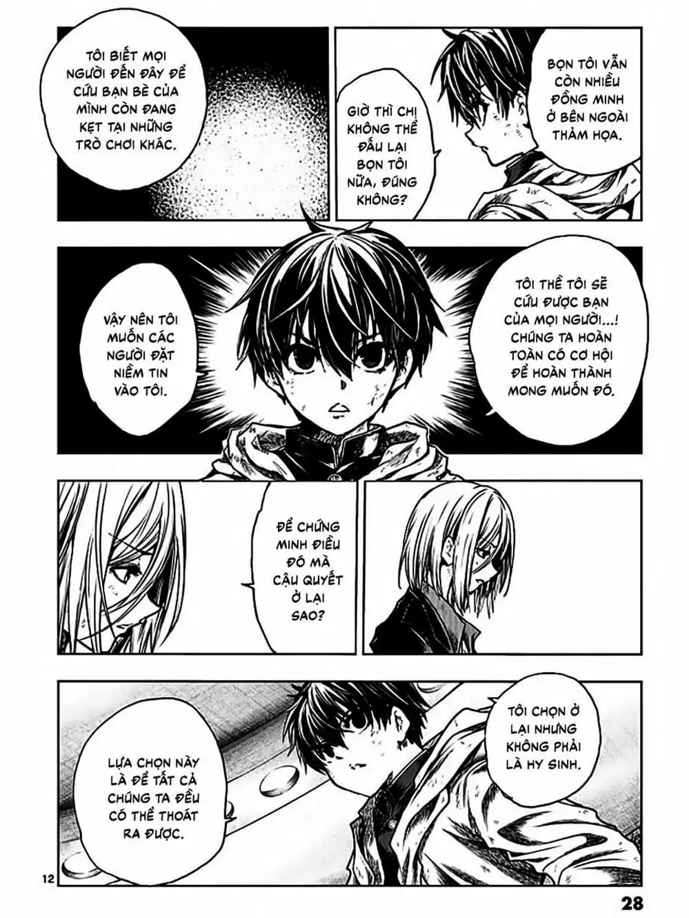 Truyện Tranh Trò Chơi Sinh Tồn - Deatte 5 Byou De Battle trang 3