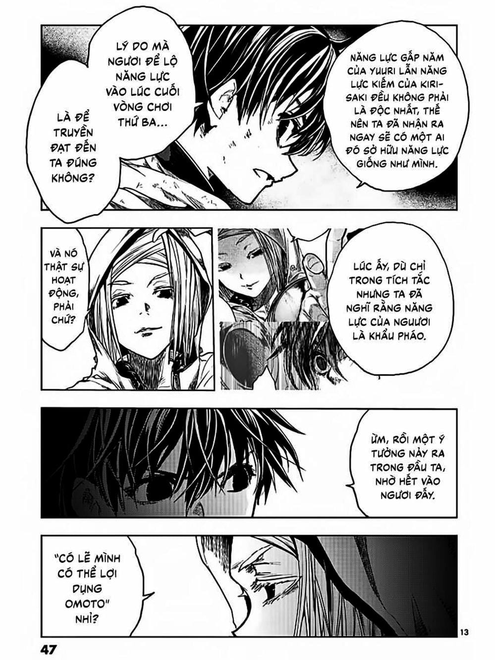 Truyện Tranh Trò Chơi Sinh Tồn - Deatte 5 Byou De Battle trang 3