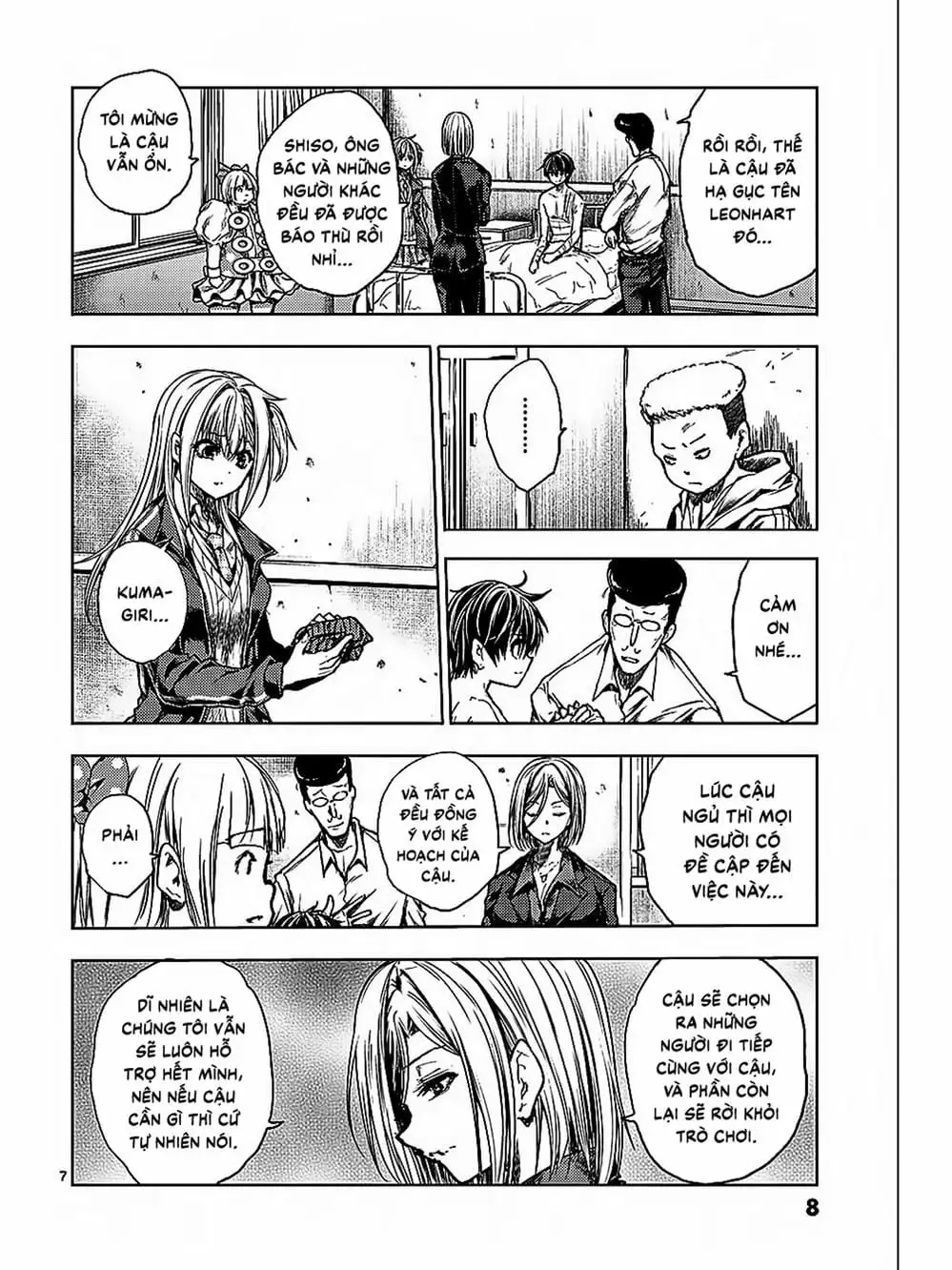 Truyện Tranh Trò Chơi Sinh Tồn - Deatte 5 Byou De Battle trang 3