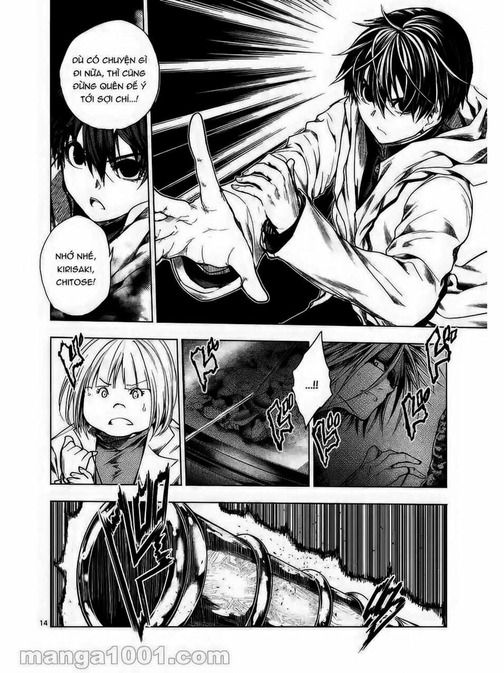 Truyện Tranh Trò Chơi Sinh Tồn - Deatte 5 Byou De Battle trang 3