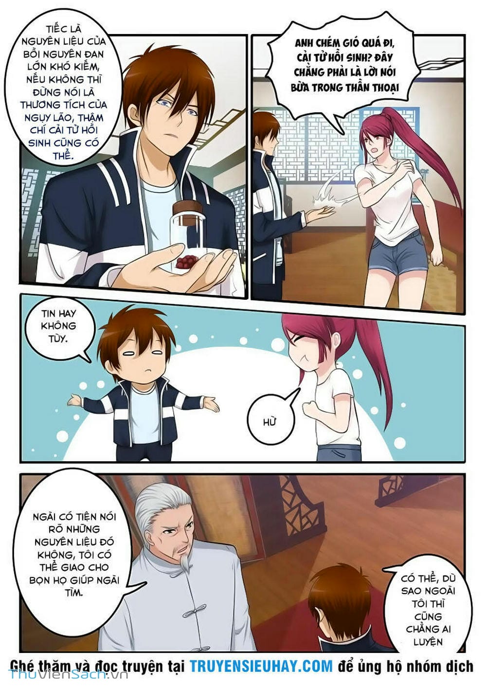 Truyện Tranh Trọng Sinh Đô Thị Tu Tiên trang 8