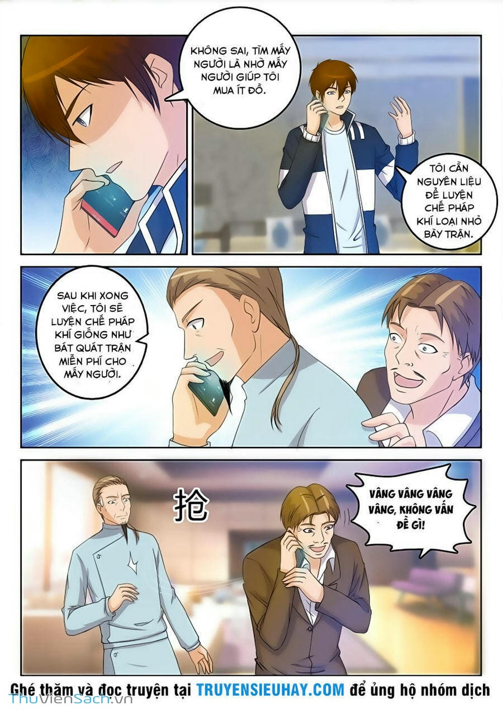 Truyện Tranh Trọng Sinh Đô Thị Tu Tiên trang 8