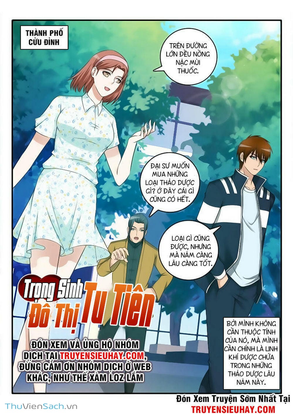 Truyện Tranh Trọng Sinh Đô Thị Tu Tiên trang 8