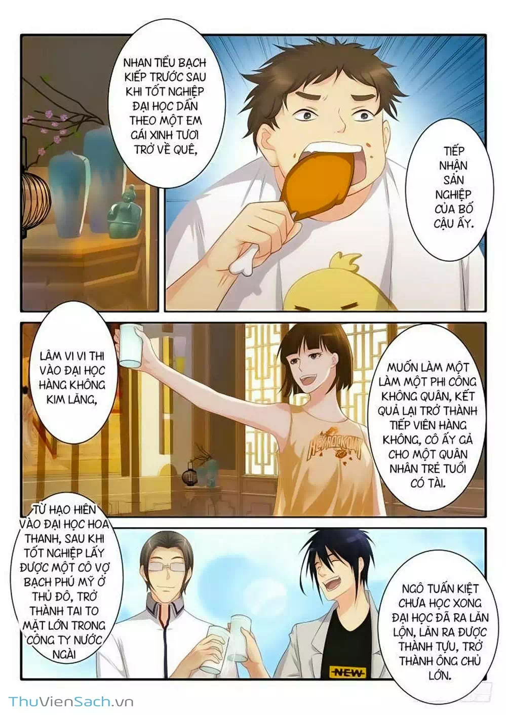 Truyện Tranh Trọng Sinh Đô Thị Tu Tiên trang 8