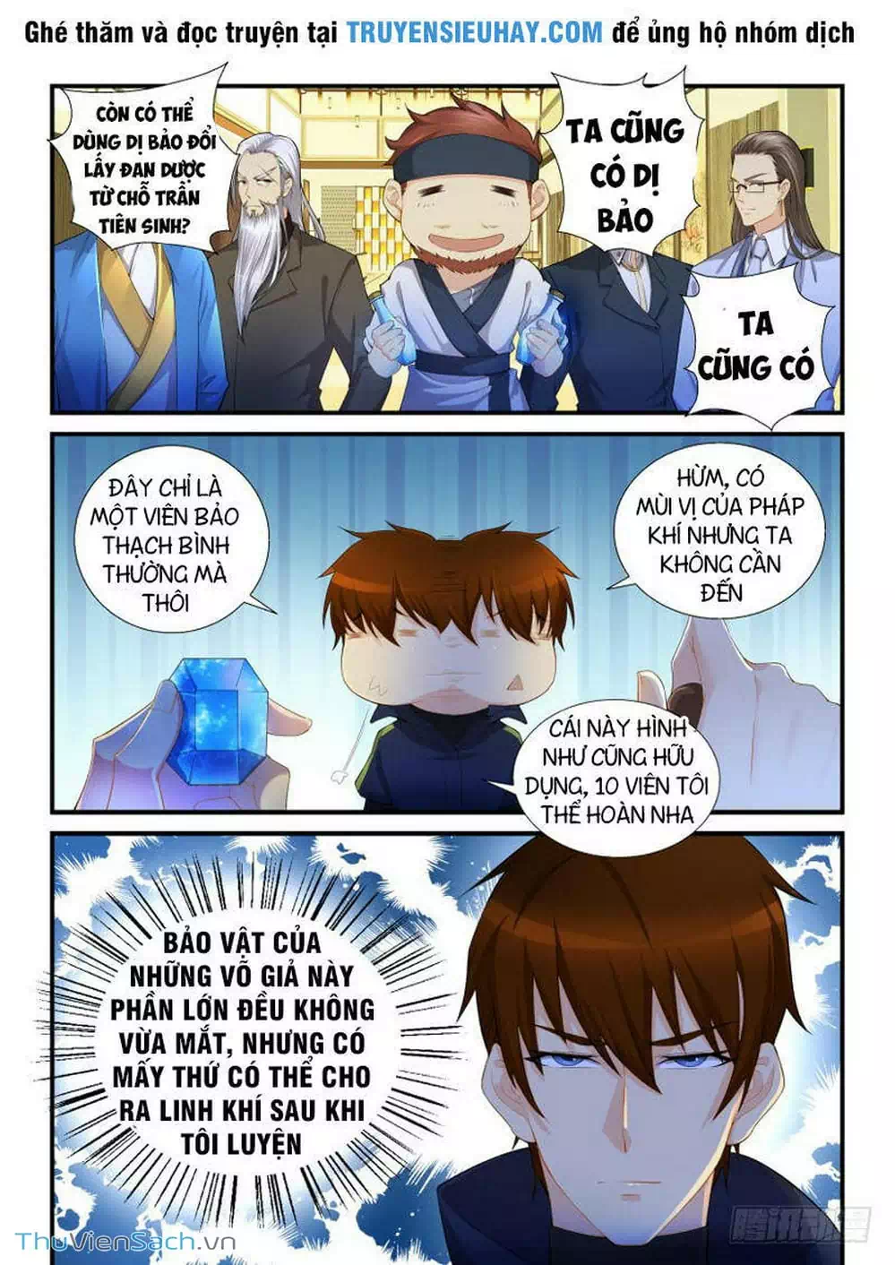 Truyện Tranh Trọng Sinh Đô Thị Tu Tiên trang 8