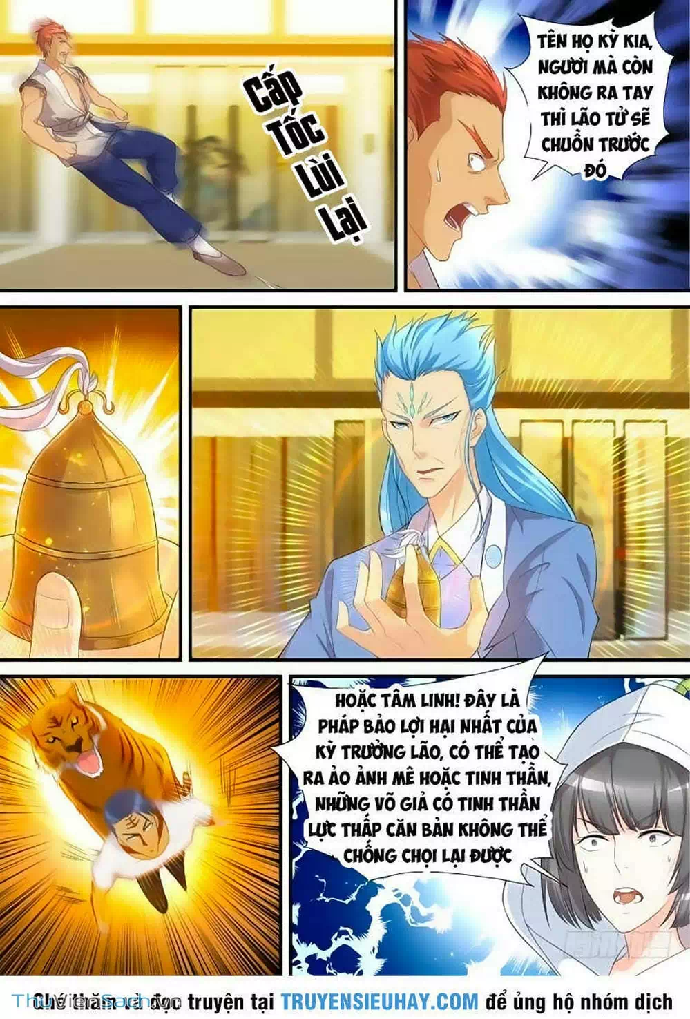 Truyện Tranh Trọng Sinh Đô Thị Tu Tiên trang 8