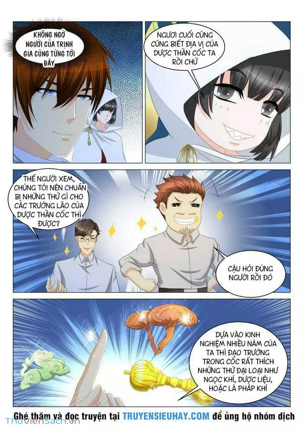 Truyện Tranh Trọng Sinh Đô Thị Tu Tiên trang 8